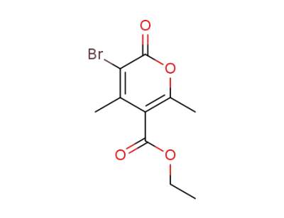 ethyl 3-bromo-4,6-dimethyl-2-oxo-2H-pyran-5-carboxylate