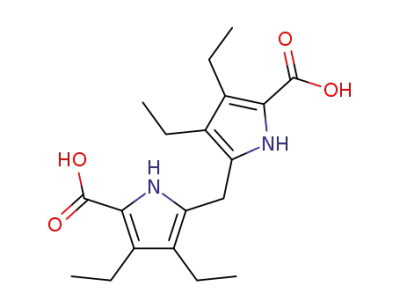 3,3',4,4'-tetraethyl-2,2'-methylenedipyrrole-5,5'-dicarboxylic acid